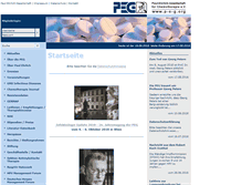 Tablet Screenshot of p-e-g.org